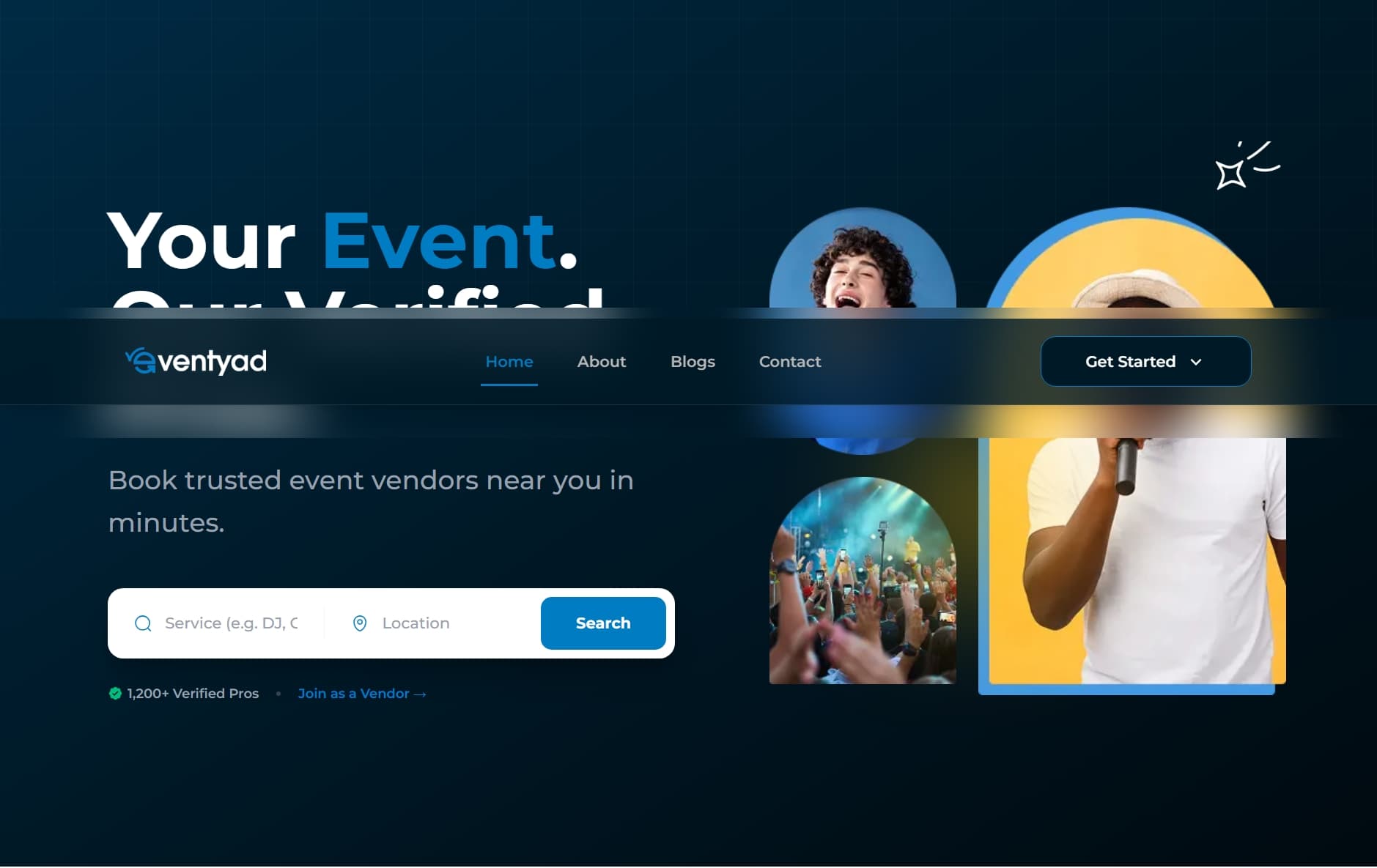 Event Vendors Matching Web App